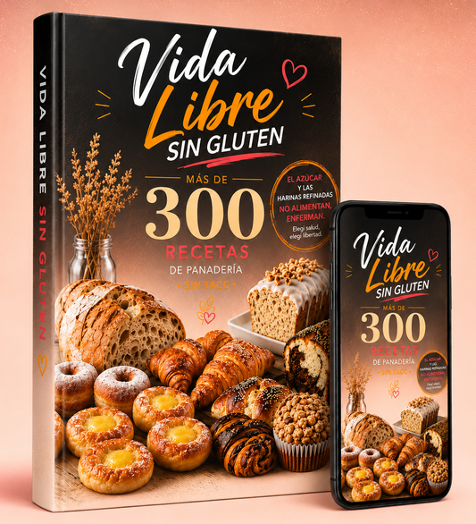 Chau Inflamación +300 Recetas Sin Gluten Para Comer Rico y Sentirte Liviano